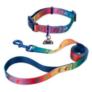 Disney Store - Pride Kollektion - Micky Maus - Halsband und Leine für Hunde