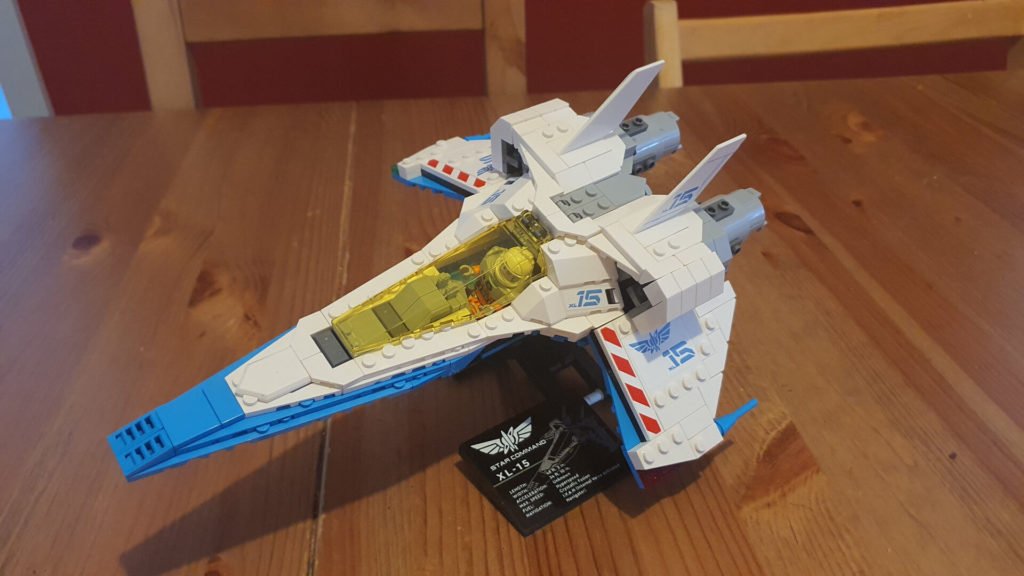 LEGO 76832 Lightyear XL-15 Starfighter aufgebaut