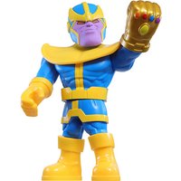 Foto von 25 cm große Playskool Heroes Mega Mighties Marvel Super Hero Adventures Thanos Action-Figur zum Sammeln
