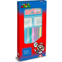 Foto von 2er Stempel Set Super Mario mit Stiften