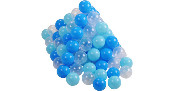 ca. Ø 6 cm - hellblau/blau/transparent  Kleinkinder