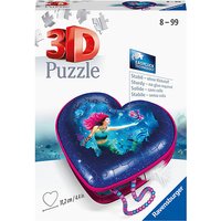 Foto von 3D-Puzzle Herzschatulle - Bezaubernde Meerjungfrauen