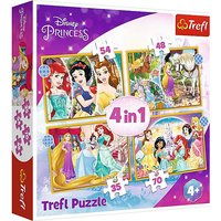 Foto von 4 in 1 Puzzle Happy Day - Disney Princess