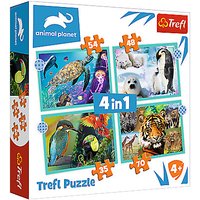 Foto von 4 in 1 Puzzle The mysterious world of animals - Discovery Animal Planet
