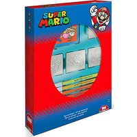 Foto von 4er Stempel Set Super Mario mit bunten Stiften