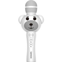 Foto von BMC-060WH - Kinder Karaoke-Mikrofon mit integriertem Bluetooth-Lautsprecher und Lichteffekten