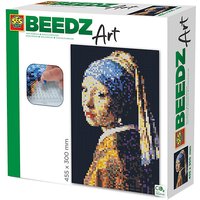 Foto von Beedz Art - Bügelperlen Vermeer Das Mädchen mit dem Perlenohrring