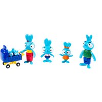 Foto von Brave Bunnies Family 5er Pack mit Actionfiguren der Hasenfamilie (Ma