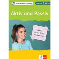 Foto von Buch - 10-Minuten-Training Englisch Grammatik Aktiv und Passiv 7./8. Klasse