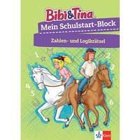 Foto von Buch - Bibi & Tina: Mein Schulstart-Block Zahlen- und Logikrätsel