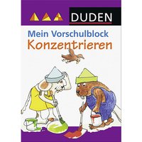Foto von Buch - Duden Mein Vorschulblock: Konzentrieren
