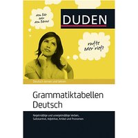 Foto von Buch - Duden Ratgeber: Grammatiktabellen Deutsch