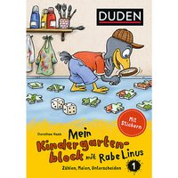 Foto von Buch - Einfach lernen mit Rabe Linus: Mein Kindergartenblock mit Rabe Linus - Zählen