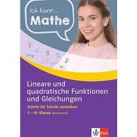 Foto von Buch - Ich kann Mathe - Lineare und quadratische Funktionen und Gleichungen 7.-10. Klasse