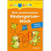 Foto von Buch - LERNSTERN. Mein drachenstarker Kindergartenblock. Rätseln und üben