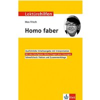 Foto von Buch - "Lektürehilfen Max Frisch ""Homo faber"""