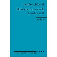 Foto von Buch - Lektüreschlüssel 'Deutsche Liebeslyrik'