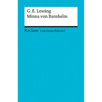 Foto von Buch - Lektüreschlüssel Gotthold Ephraim Lessing 'Minna von Barnhelm'