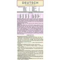 Foto von Buch - Leporello: Deutsch Kurzgrammatik - Die komplette Grammatik im Überblick