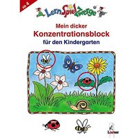 Foto von Buch - LernSpielZwerge: Mein dicker Konzentrationsblock den Kindergarten