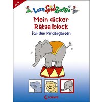 Foto von Buch - LernSpielZwerge: Mein dicker Rätselblock den Kindergarten  Kinder
