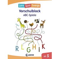 Foto von Buch - LernSpielZwerge Vorschulblock - ABC-Spiele