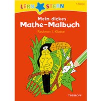 Foto von Buch - Lernstern: Mein dickes Mathe-Malbuch