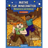 Foto von Buch - Mathe Minecrafter: Multiplizieren und Dividieren 3.+4. Klasse  Kinder