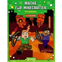 Foto von Buch - Mathe Minecrafter: Textaufgaben 3.+4. Klasse  Kinder