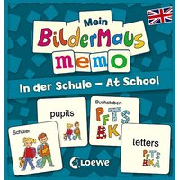 Foto von Buch - Mein Bildermaus-Memo: Englisch: In der Schule: At School (Kinderspiel)