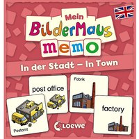 Foto von Buch - Mein Bildermaus-Memo: Englisch: In der Stadt: In Town (Kinderspiel)