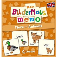 Foto von Buch - Mein Bildermaus-Memo: Englisch: Tiere: Animals (Kinderspiel)