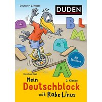 Foto von Buch - Mein Deutschblock mit Rabe Linus - 2. Klasse