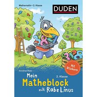 Foto von Buch - Mein Matheblock mit Rabe Linus - 2. Klasse