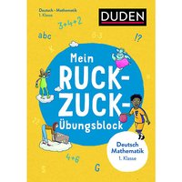 Foto von Buch - Mein Ruckzuck-Übungsblock Deutsch/Mathematik 1. Klasse