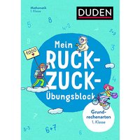 Foto von Buch - Mein Ruckzuck-Übungsblock: Grundrechenarten 1. Klasse
