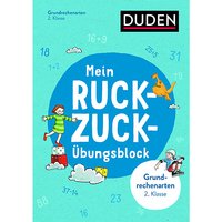 Foto von Buch - Mein Ruckzuck-Übungsblock: Grundrechenarten 2. Klasse