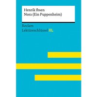 Foto von Buch - Nora (Ein Puppenheim) von Henrik Ibsen:  Lektüreschlüssel mit Inhaltsangabe