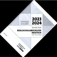 Foto von Buch - Sicher zum Realschulabschluss Deutsch Baden-Württemberg 2023