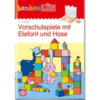 Foto von Buch - bambino LÜK: Vorschulspiele mit Elefant und Hase