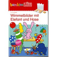 Foto von Buch - bambinoLÜK: Wimmelbilder mit Elefant und Hase