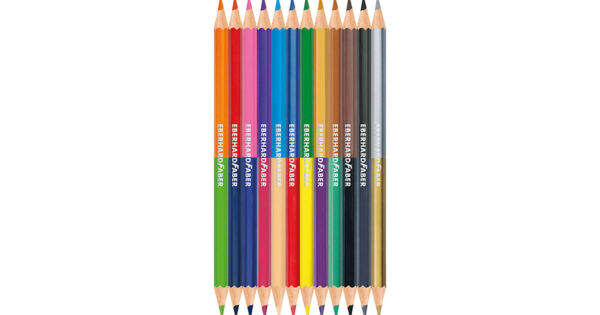 12 Stifte - 24 Farben