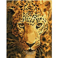 Foto von "DIAMOND DOTZ® Original Diamond Painting ""Jaguar Prowl“ 27