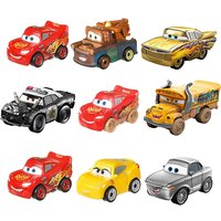 Foto von Disney Pixar Cars Mini Racers 3er Pack Sortiment mehrfarbig