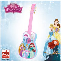 Foto von Disney Prinzessinnen Gitarre weiß/beige