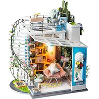 Foto von Dora's Loft - 3D-Holzpuzzle Miniaturhaus-Bastelset