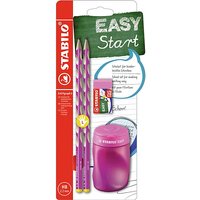 Foto von Dreikant-Bleistift EASYgraph Start Set Linkshänder pink
