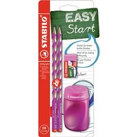 Foto von Dreikant-Bleistift EASYgraph Start Set Rechtshänder pink