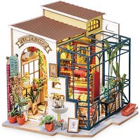 Foto von Emily's Flower Shop - 3D-Holzpuzzle Miniaturhaus-Bastelset