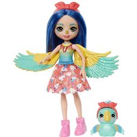 Foto von Enchantimals Prita Parakeet & Flutter Puppe mehrfarbig Modell 10